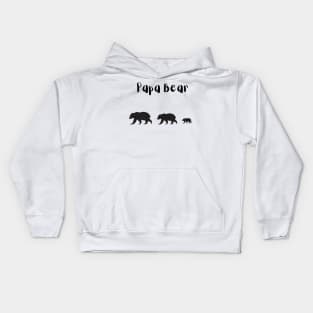 Papa Bear Kids Hoodie